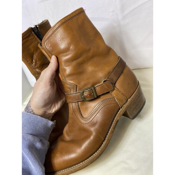 Unbranded men’s harness 9WW side zipper Boots - Picture 12 of 14